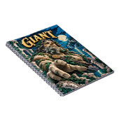 Carnet Monstre géant découpé en papier (Côté Droit)