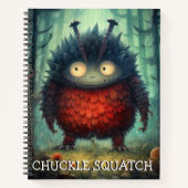 Carnet Monstre Mayhem...Rire Squatch (Devant)