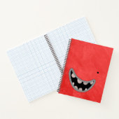 carnet monstre rouge (Intérieur)