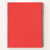 carnet monstre rouge (Dos)
