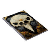 Carnet Monstrous Corbeau Horreur Goth Gothique (Côté Droit)