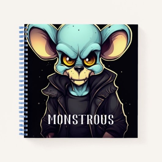 Carnet Monstrous Notitieboek (Voorkant)