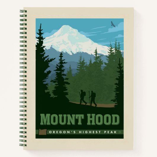 Carnet Mont Hood | Oregon (Devant)