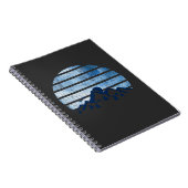 Carnet montagne abstraite (Côté Droit)