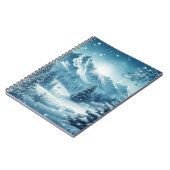 Carnet Montagne d'hiver de neige (Côté gauche)