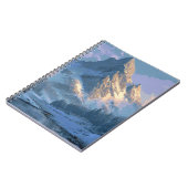 Carnet Montagne enneigée (Côté gauche)