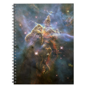 Carnet Montagne Mystique dans l'espace de la nébuleuse de