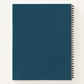 Carnet Montagnes Bleues Blanches (Dos)
