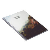 Carnet Montagnes brumeuses, scène de détente de paysage (Côté Droit)