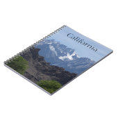 Carnet Montagnes de Californie (Côté gauche)