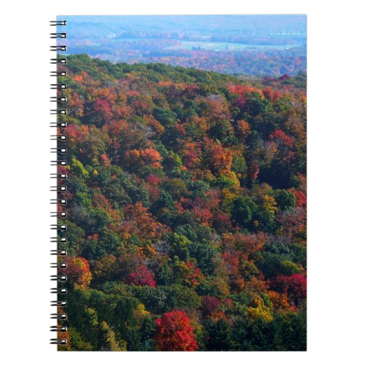 Carnet Montagnes des Appalaches à l'automne (Devant)