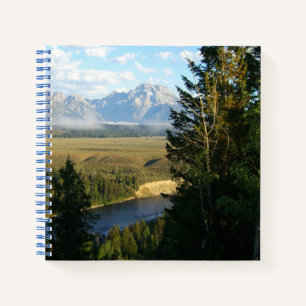 Carnet Montagnes et rivière de Jackson Hole