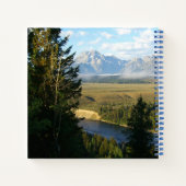 Carnet Montagnes et rivière de Jackson Hole (Dos)