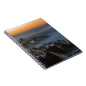 CARNET MONTAGNES GRIS AVEC NUAGES (Côté Droit)