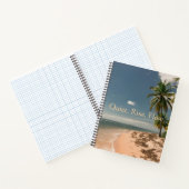 Carnet Montée Silencieuse Flux Plage Tropicale (Intérieur)