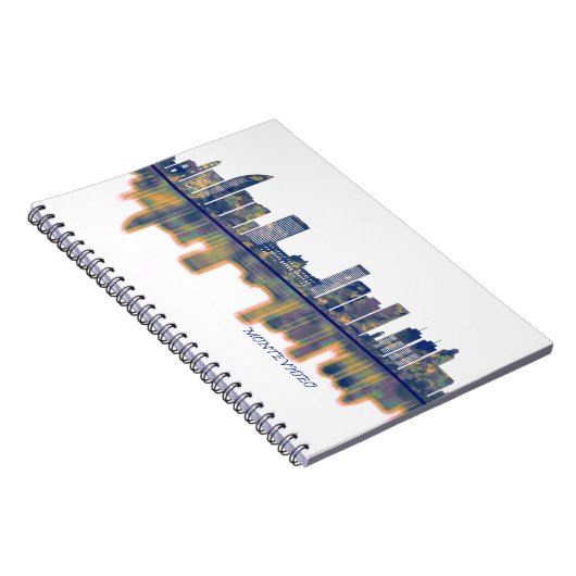 Carnet Montevideo Skyline (Côté Droit)