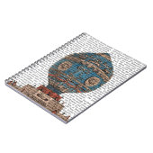 Carnet Montgolfière Aérospatiale Soleil chaud (Côté gauche)