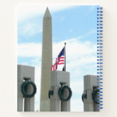 Carnet Monument à Washington et mémorial 2ÈME GUERRE MOND (Dos)