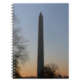 Carnet Monument de Washington au coucher du soleil (Devant)