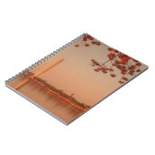 Carnet Monument de Washington Sakura au coucher du soleil (Côté gauche)
