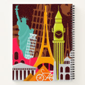 Carnet Monuments internationaux (Dos)