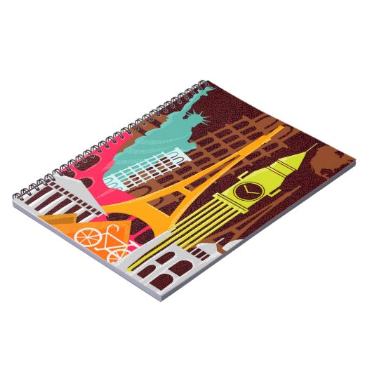 Carnet Monuments internationaux (Côté gauche)