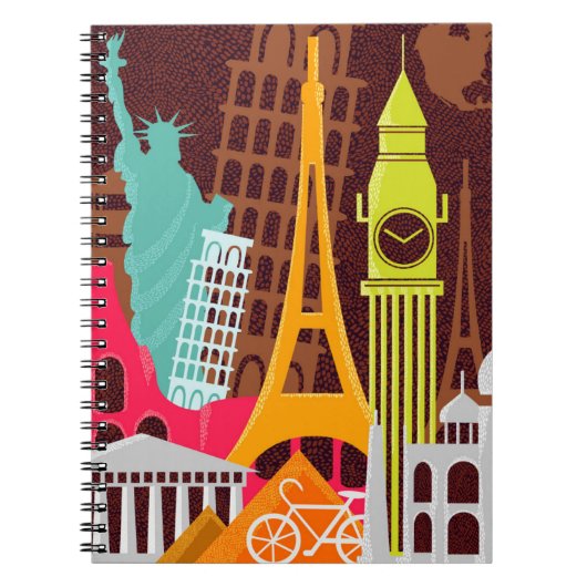 Carnet Monuments internationaux (Devant)