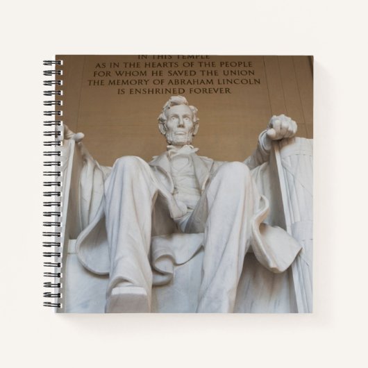Carnet Monuments | the Lincoln Memorial (Devant)