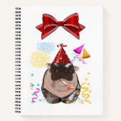 Carnet Moo Deng Hippo from Thailand (Devant)