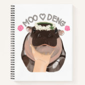 Carnet Moo Deng Hippo from Thailand (Devant)