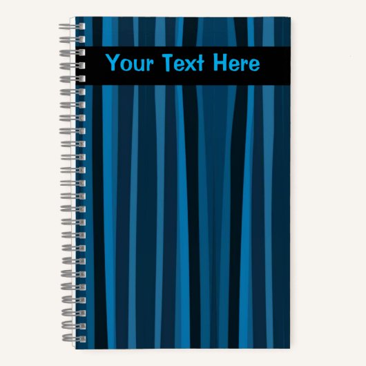 Carnet Moody Denim par bandes (Recto)