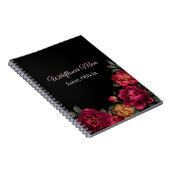 Carnet Moody Floral Wildflower Mom Personalized (Côté Droit)