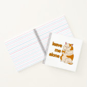 Carnet Moody Grosse cat me laisse tranquille (Intérieur)