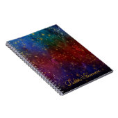 Carnet Moody Ombre | Psychedelic Grunge Stardust Branding (Côté Droit)