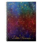 Carnet Moody Ombre | Psychedelic Grunge Stardust Branding (Devant)