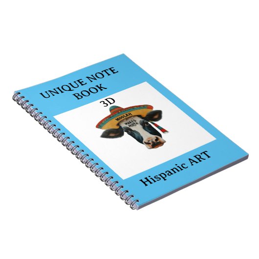 Carnet Moolah fait de l'art Mirth hispanique (Côté Droit)