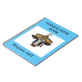 Carnet Moolah fait de l'art Mirth hispanique (Côté gauche)