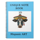 Carnet Moolah fait de l'art Mirth hispanique (Devant)