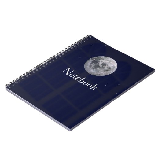 Carnet Moon design Notebook (Côté gauche)