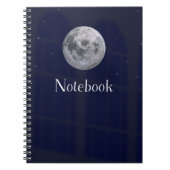 Carnet Moon design Notebook (Devant)