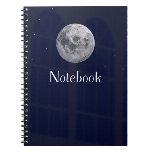 Carnet Moon design Notebook (Devant)
