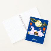 Carnet Moon Rabbit Mooncake Osmanthus (Intérieur)