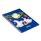 Carnet Moon Rabbit Mooncake Osmanthus (Côté Droit)