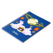 Carnet Moon Rabbit Mooncake Osmanthus (Côté gauche)