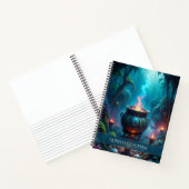 Carnet Moonlit Cauldron Grimoire - Spell de sorcière luna (Intérieur)