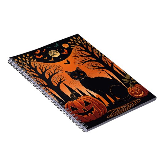 Carnet Moonlit Meow (Côté Droit)