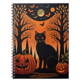 Carnet Moonlit Meow (Devant)