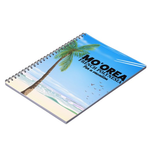 Carnet Mo'orea Polynésie française (Côté gauche)