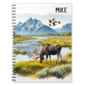 Carnet Moose Ai Art Monogramme (Devant)