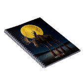 Carnet Moose Chaussettes Longues gothique Surréaliste (Côté Droit)